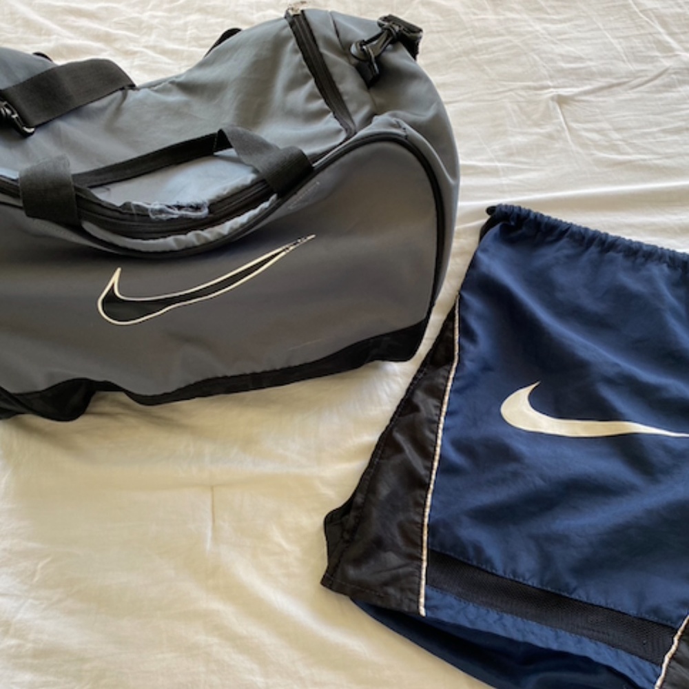 Nike Sports Bag (Duffle Bag/Drawstring Bag) Set